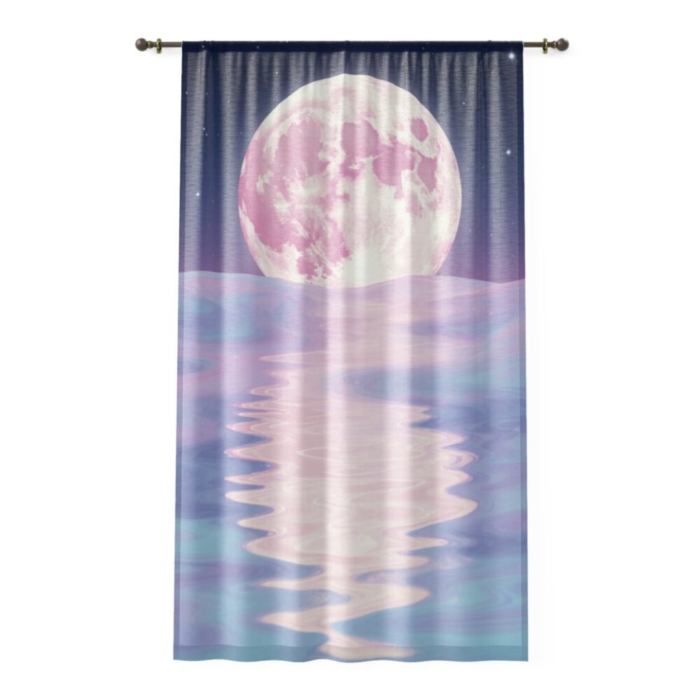 luna flow window curtain